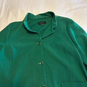 Talbots Heritage Green Blazer Classic Tailored Design